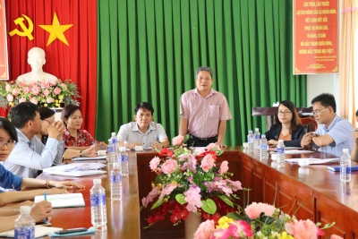 KHẢO SÁT TIẾN ĐỘ XÂY DỰNG NHÀ Ở CHO HỘ NGHÈO TRÊN ĐỊA BÀN HUYỆN BÙ ĐỐP