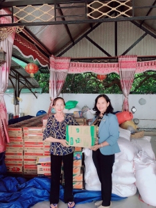 UBMTTQ Việt Nam huyện Bù Đốp tiếp nhận gần 500 triệu ủng hộ đồng bào miền trung bị lũ lụt