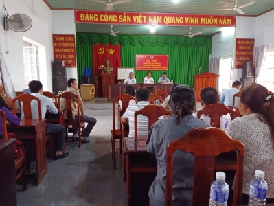 Công bố Quyết định nâng cấp đường ĐT.759B đoạn từ chợ Tân Thành đi cửa khẩu Cầu Trắng