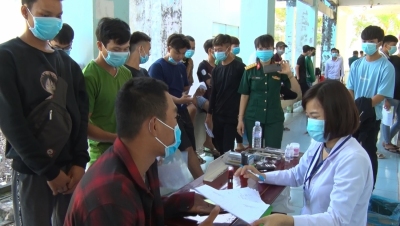 BÙ ĐỐP 431 THANH NIÊN KHÁM SỨC KHỎE NGHĨA VỤ NĂM 2021