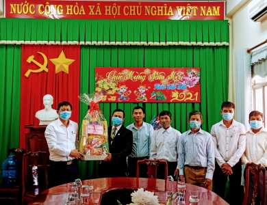 HỘI THÁNH TIN LÀNH VIỆT NAM (MIỀN NAM) CHI HỘI THIỆN CƯ CHÚC TẾT MẶT TRẬN TỔ QUỐC VIỆT NAM HUYỆN BÙ ĐỐP