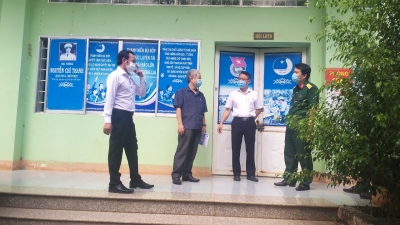 Bù Đốp khởi động lại các điểm cách ly tăng cường chống dịch phụ vụ bầu cử.