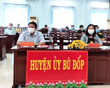 Hội nghị trực tuyến sơ kết công tác dân vận 6 tháng đầu năm 2021