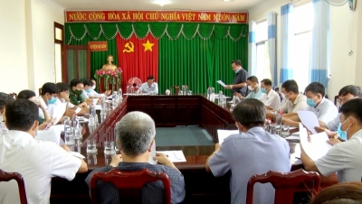 Bù Đốp tăng cường kiểm soát phòng chống dịch Covid-19