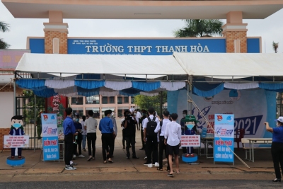 (Bù Đốp) 649 thí sinh tham dự kỳ thi tốt nghiệp THPT