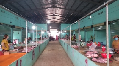 TÂN THÀNH TÂN TIẾN NGÀY ĐẦU DÃN CÁCH PHÒNG CHỐNG COVID19