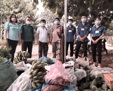 Người dân ấp 3 xã Thanh Hòa “san sẻ yêu thương”