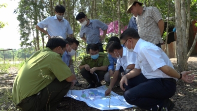 Đoàn lãnh đạo huyện Bù Đốp khảo sát thực địa khai thác tiềm năng du lịch sinh thái giai đoạn 2021-2025