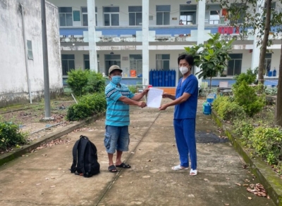 Bù Đốp: thêm 01 ca nhiễm Covid-19 được chữa khỏi ra viện