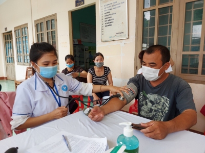 Bù Đốp:  Tổ chức tiêm vắc xin mũi 1, đợt 6