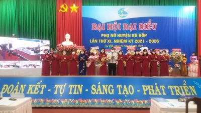 Đại hội Đại biểu Phụ nữ huyện Bù Đốp lần thứ XI, nhiệm kỳ 2021-2026