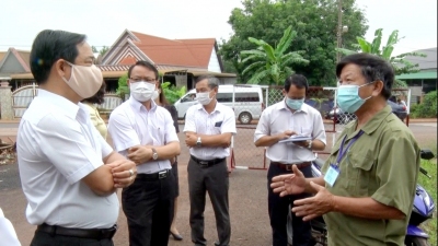 Đoàn kiểm tra Tỉnh kiểm tra tại huyện Bù Đốp