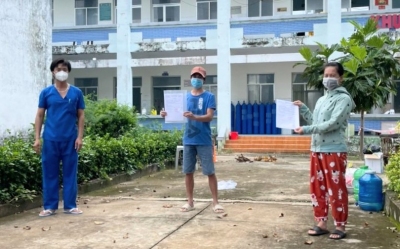 Bù Đốp: Thêm 2 ca nhiễm Covid-19 được chữa khỏi ra viện