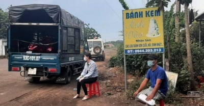 Bù Đốp xử phạt tài xế vi phạm phòng chống dịch