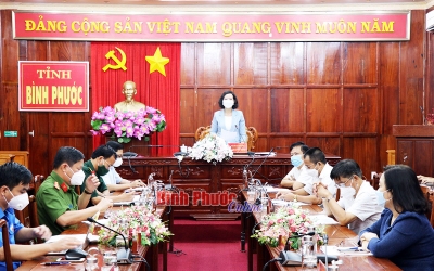 Hội nghị trực tuyến triển khai kế hoạch tổ chức Đại hội TDTT tỉnh Bình Phước