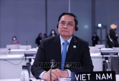 Thủ tướng Phạm Minh Chính kêu gọi các quốc gia cam kết mạnh mẽ về giảm phát thải khí nhà kính