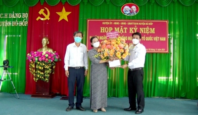 Họp mặt kỷ niệm 91 năm Ngày truyền thống MTTQ Việt Nam