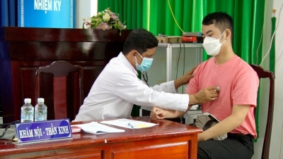 Bù Đốp 443 thanh niên khám sức khỏe nghĩa vụ năm 2022