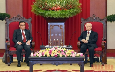 Khẳng định quan hệ đặc biệt Việt Nam-Lào là tài sản chung của hai Đảng, hai dân tộc