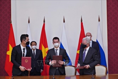 vna potal viet nam nhan chuyen giao cong nghe san xuat vaccine sputnik v chu trinh day du cua nga stand