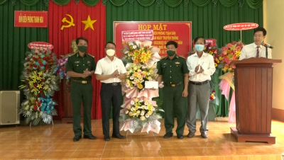 Đồn biên phòng Thanh Hoà họp mặt 33 năm “Ngày Biên phòng toàn dân”