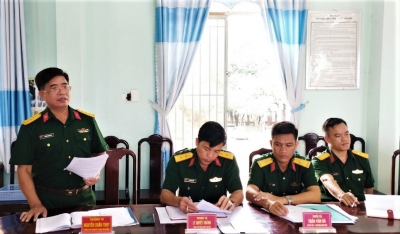 Đảng ủy quân sự sơ kết 6 tháng đầu năm