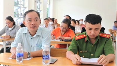 Hội Chữ thập đỏ huyện Bù Đốp tập huấn công tác hội cơ sở năm 2022