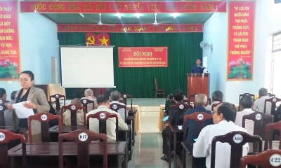 37 người có uy tín, già làng tiêu biểu huyện Bù Đốp được tập huấn bồi dưỡng kiến thức