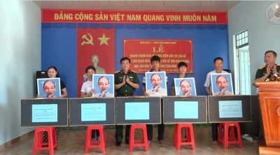 Bù Đốp, Khánh thành, bàn giao nhà tại các điểm dân cư liền kề đồn biên phòng và chốt dân quân biên giới