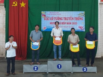 Thanh Hòa nhất toàn đoàn giải Cờ tướng truyền thống huyện Bù Đốp 2023.