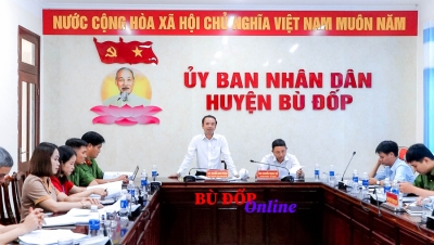 Kiểm tra về nhập dữ liệu Sổ hộ tịch vào hệ thống điện tử trên nền Cơ sở dữ liệu Quốc gia về dân cư tại huyện Bù Đốp