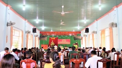 Đảng bộ thị trấn Thanh Bình tổ chức Hội nghị sơ kết giữa nhiệm kỳ Đại hội Đảng bộ thị trấn lần thứ IV, nhiệm kỳ 2020-2025