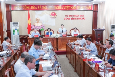 Phó chủ tịch UBND huyện Nguyễn Minh Phong dự hội nghị điều chỉnh quy hoạch chung thị trấn Thanh Bình