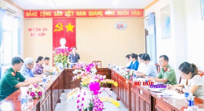 Bù Đốp: Họp Ban Chỉ đạo các ngày lễ lớn năm 2024