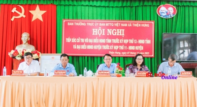 Đoàn đại biểu Quốc hội tỉnh Bình Phước sẽ tiếp xúc với cử tri huyện Bù Đốp sau kỳ họp thứ 6, Quốc hội khoá XV