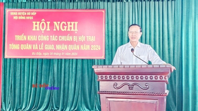 Triển khai kế hoạch Hội trại tòng quân 2024