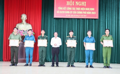 Bù Đốp tổng kết Nghị định 03 của Chính phủ