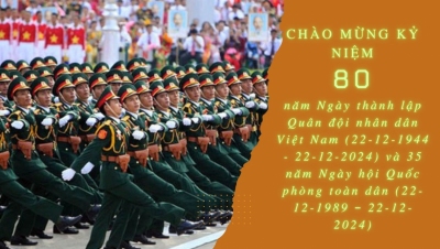 Chỉ thị của Ban Thường vụ Huyện ủy về việc tổ chức các hoạt động kỷ niệm 80 năm Ngày thành lập Quân đội nhân dân Việt Nam và 35 năm Ngày hội Quốc phòng toàn dân