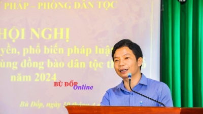 Trên 120 người dân đồng bào DTTS xã Thanh Hòa được tuyên truyền pháp luật