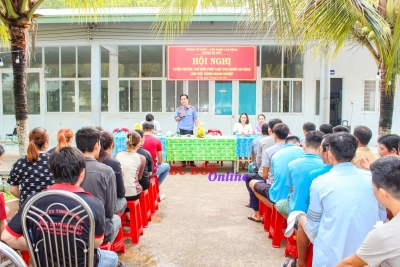 Bù Đốp: tuyên truyền pháp luật cho công nhân lao động trong doanh nghiệp