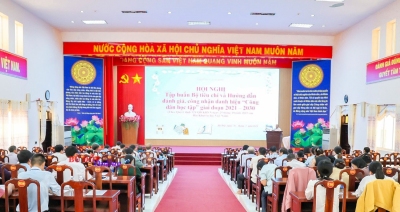 Bù Đốp: Tập huấn triển khai bộ tiêu chí, đánh giá, công nhận danh hiệu công dân học tập giai đoạn 2021 – 2030