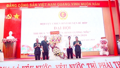 Bù Đốp: đại hội thi đua cựu chiến binh gương mẫu giai đoạn 2019-2024