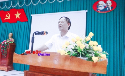 Bù Đốp: Khai giảng lớp tập huấn nghiệp vụ Công đoàn cơ sở