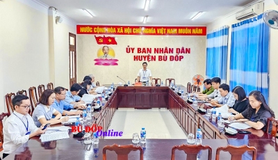 Bù Đốp: Sơ kết 6 tháng đầu năm BCĐ an toàn thực phẩm