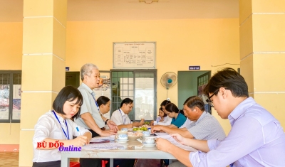 6 tháng đầu năm 2024, xã Phước Thiện có 95% trẻ được bú sữa mẹ ngay sau khi sinh