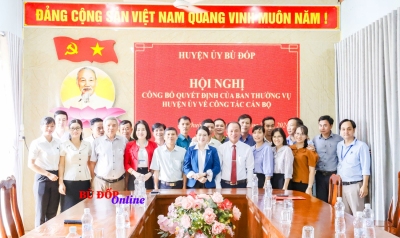 Đồng chí Nguyễn Quang Chí giữ chức Bí thư Đảng ủy xã Phước Thiện