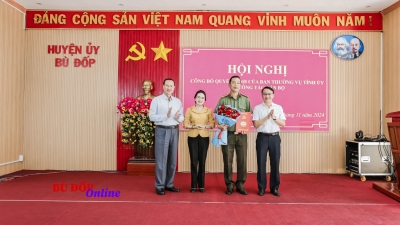 Bù Đốp: hội nghị Ban chấp hành mở rộng lần thứ 30 nhiệm kỳ 2020-2025