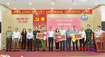 Bù Đốp: Hội nghị Ban chấp hành lần thứ 31 nhiệm kỳ 2020-2025