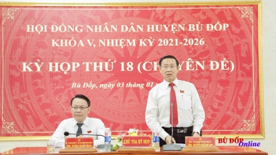 HĐND huyện Bù Đốp thông qua nghị quyết giải thể Phòng y tế