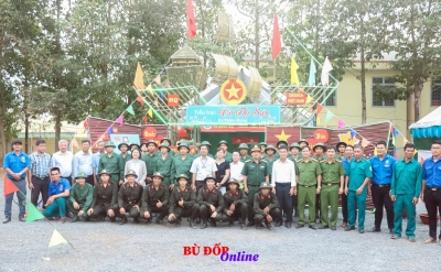 Các tiểu trại rực rỡ màu sắc tạo khí thế sôi nổi cho Hội trại Tòng quân năm 2025
